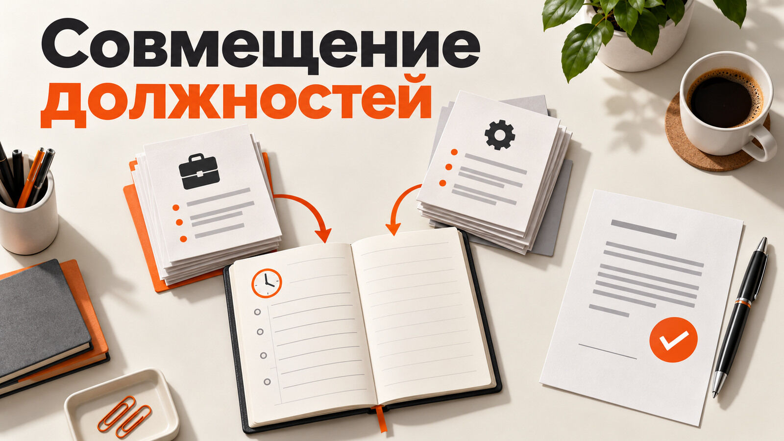 Как оформить совмещение должностей и согласовать доплату